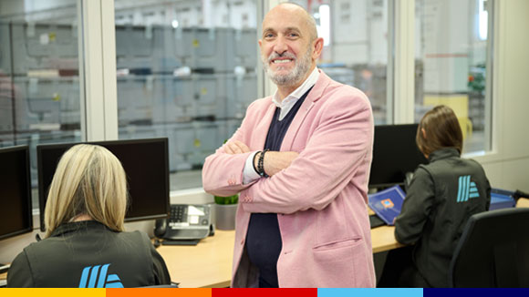 Collaboratori ALDI in ufficio logistica