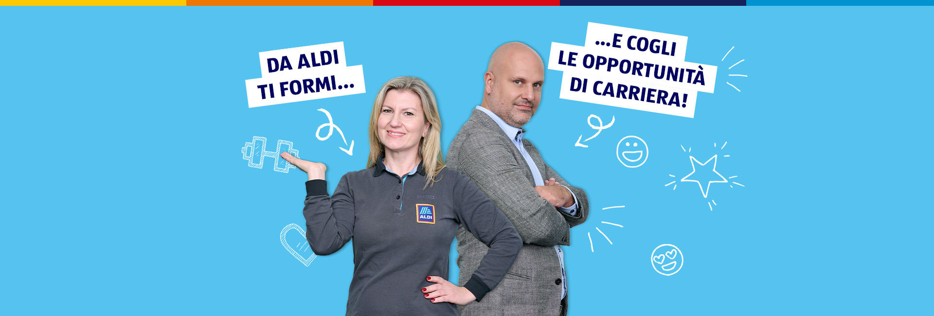 Formazione e carriera in ALDI